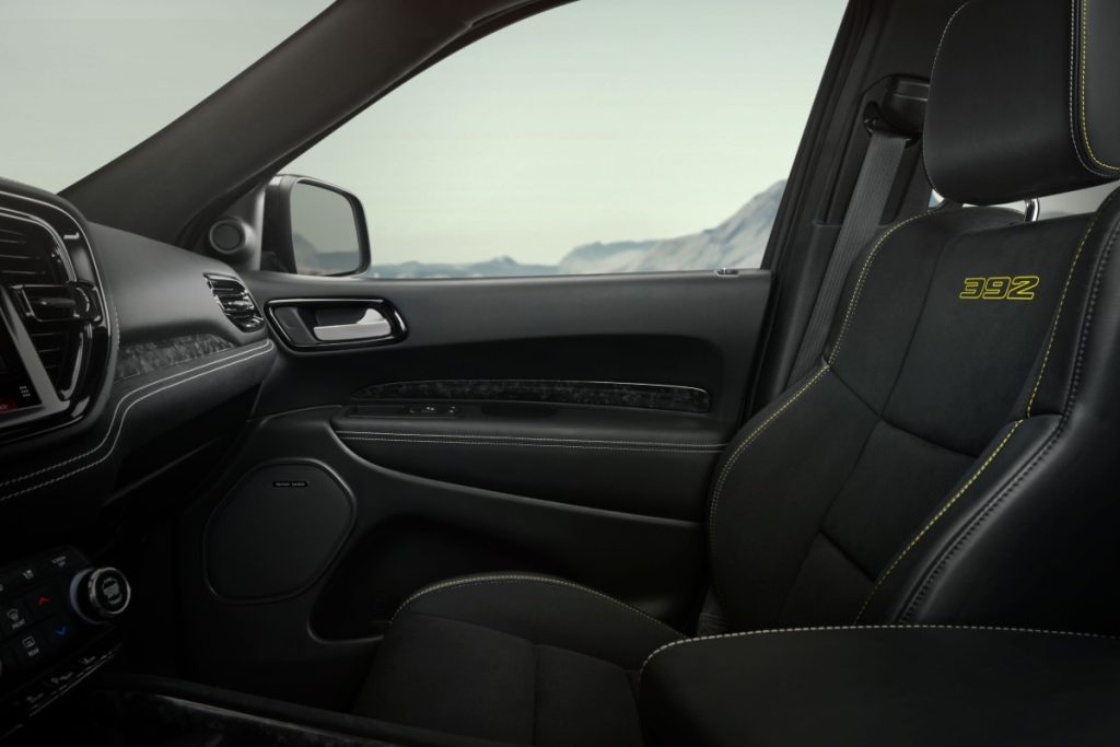 2024 Dodge Durango SRT 392 AlcHEMI Interior Cabin Seatback
