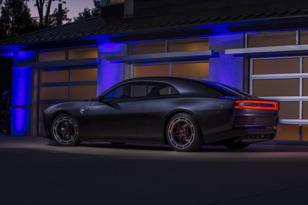 Dodge Charger Daytona SRT Concept Exterior Driver Side Rear Profile