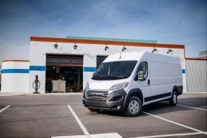 2025 RAM ProMaster EV Exterior Driver Side Front Profile