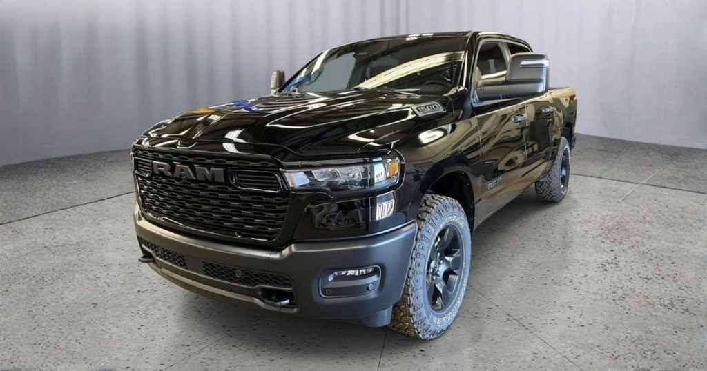 The 2026 RAM 1500 Warlock for sale at Briggs Dodge RAM FIAT in Topeka, KS