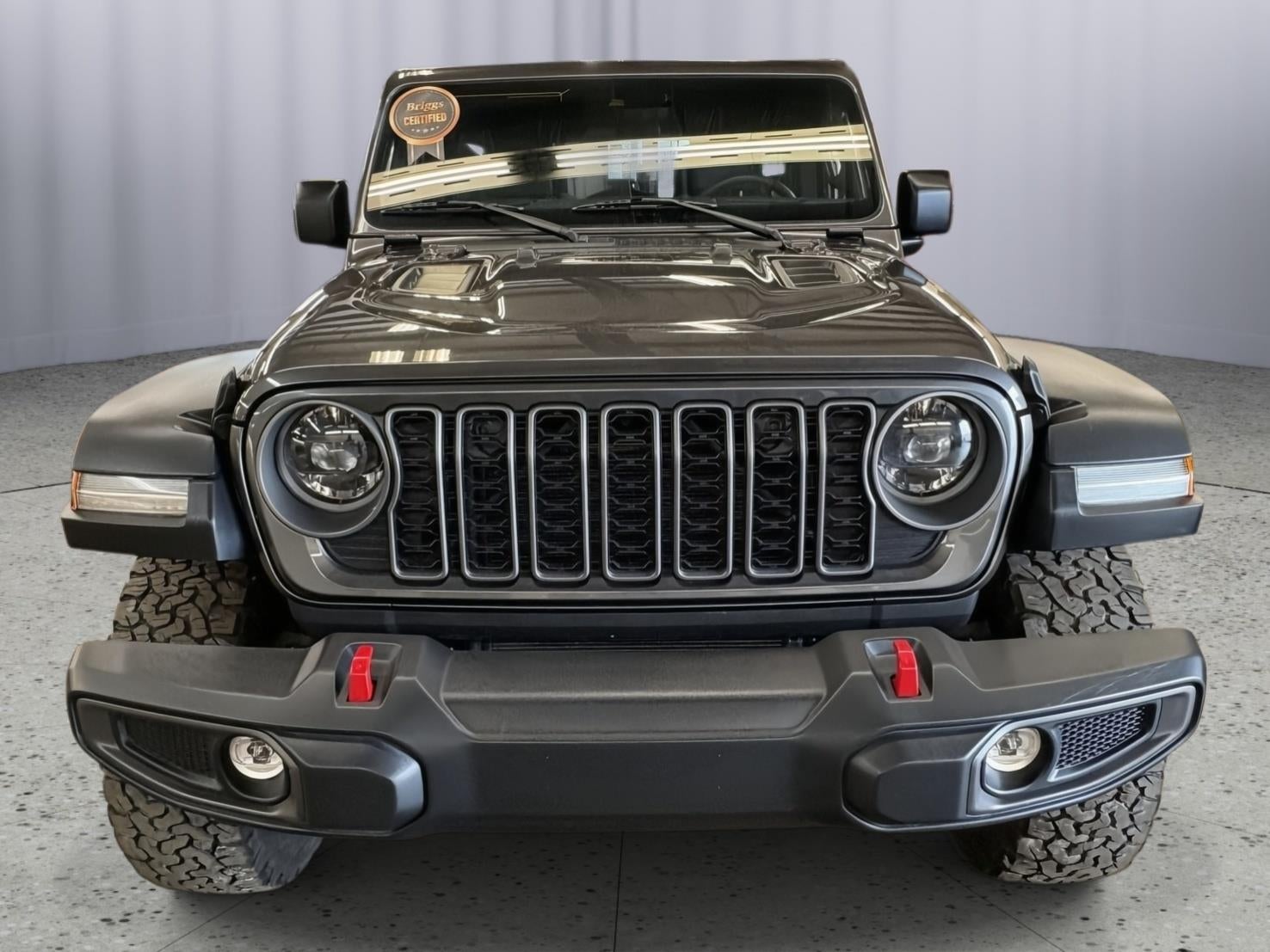 Certified 2025 Jeep Wrangler 4-Door Rubicon with VIN 1C4PJXFN9SW525890 for sale in Kansas City