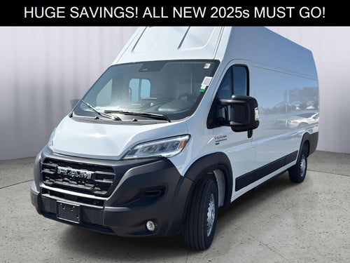 2025 RAM ProMaster Cargo Van EV PROMASTER EV STEP VAN SUPER HIGH ROOF 159' WB EXT