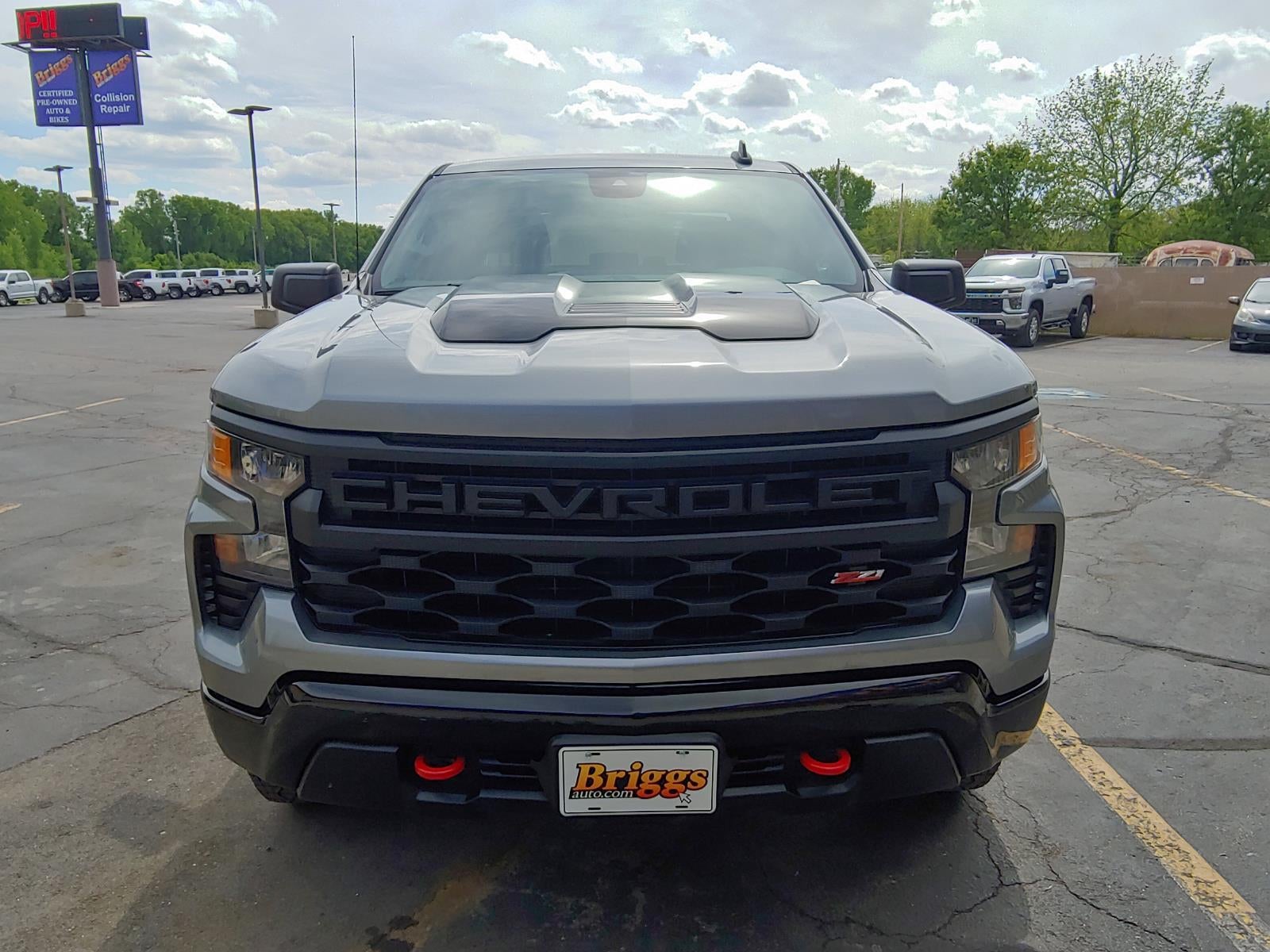 Used 2023 Chevrolet Silverado 1500 Custom with VIN 3GCPDCEK2PG296112 for sale in Kansas City
