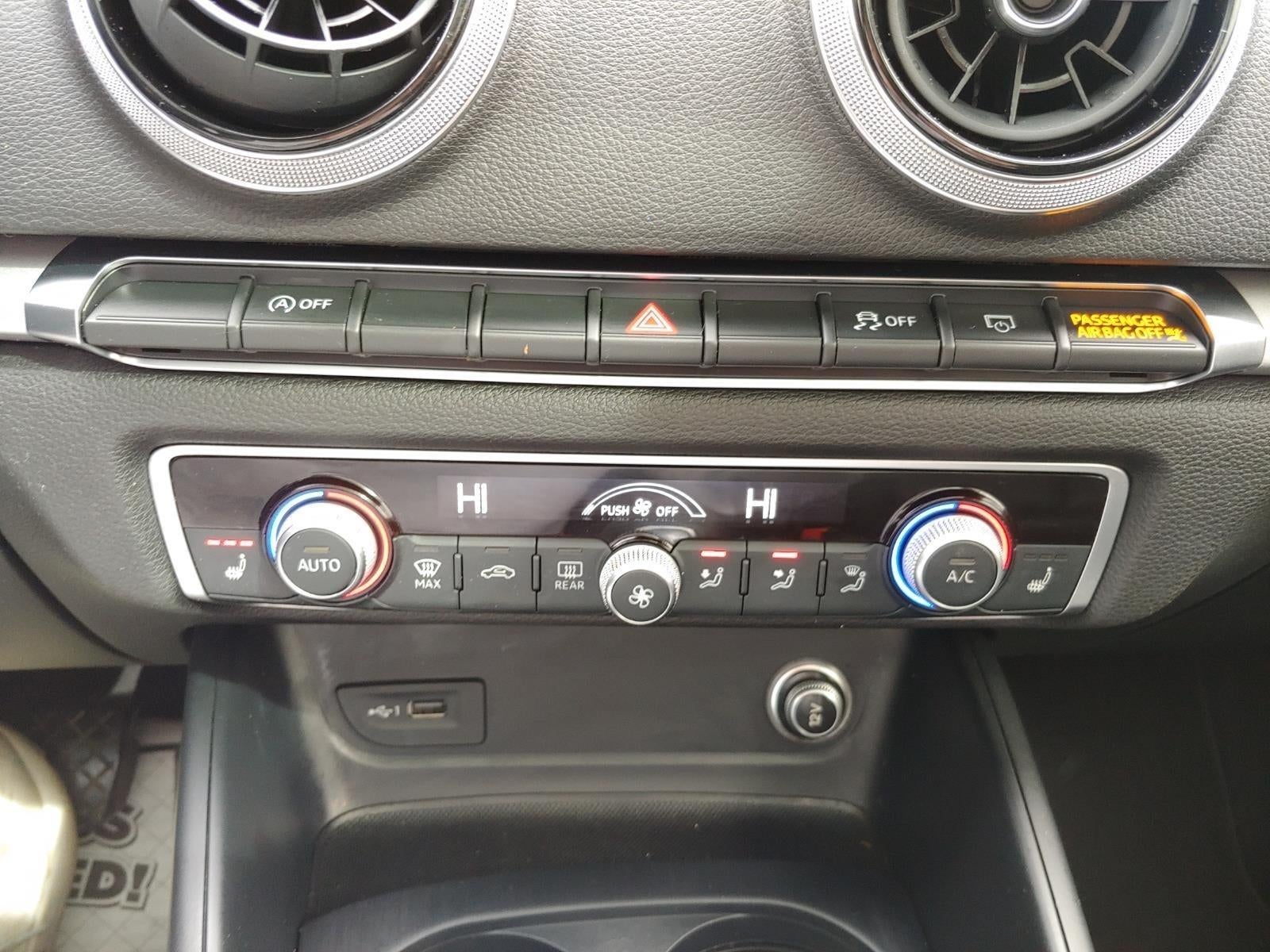 2019 Audi A3 Sedan Premium