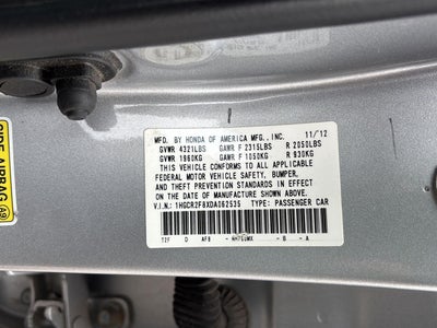 2013 Honda Accord Sdn EX-L