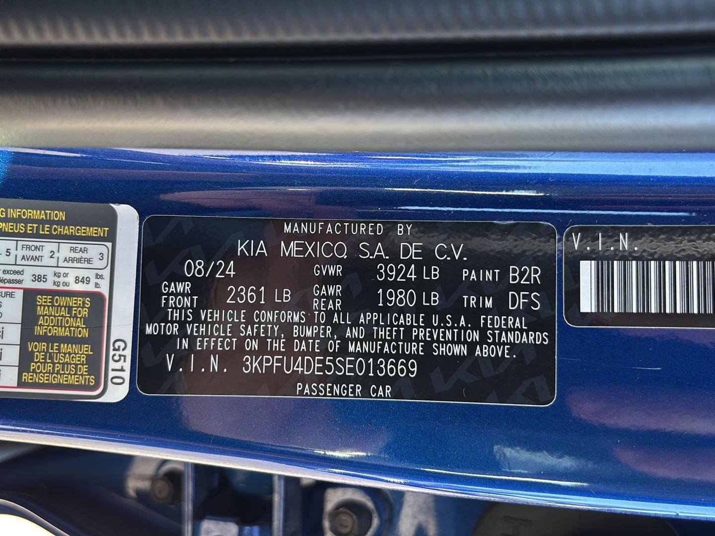 2025 Kia K4 EX