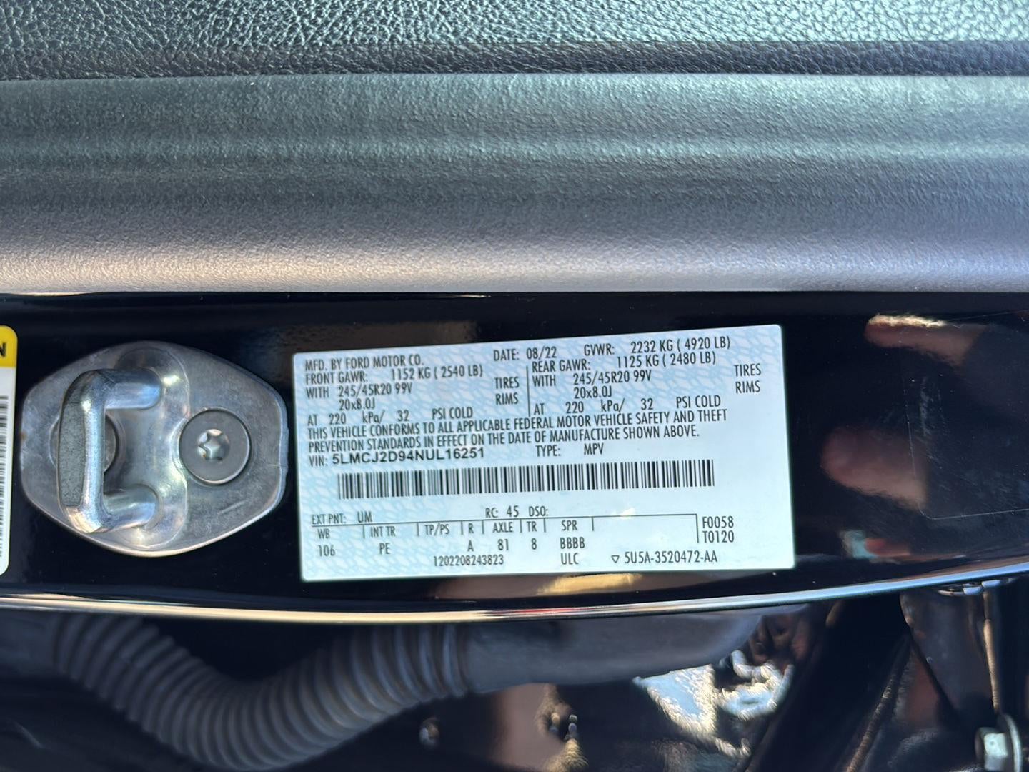 2022 Lincoln CORSAIR Base