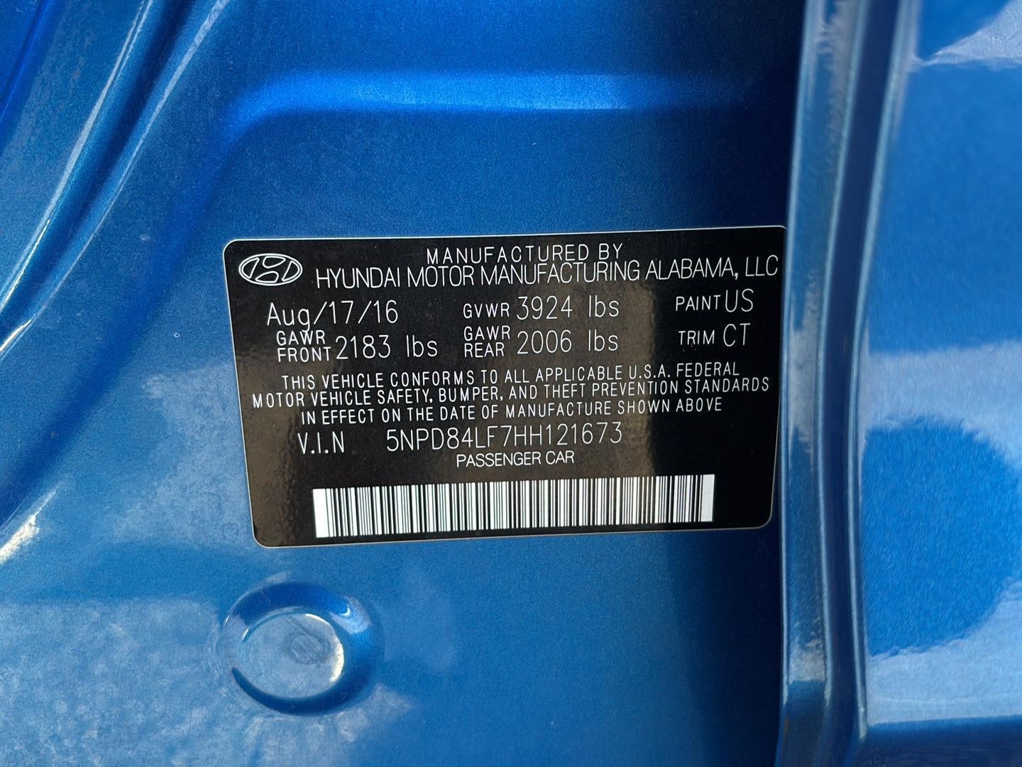 2017 Hyundai Elantra Value Edition