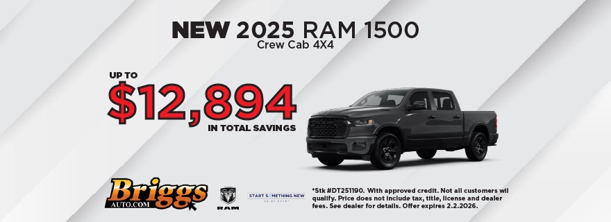 NEW 2025 RAM 1500