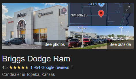 Briggs Dodge RAM Fiat Review 1