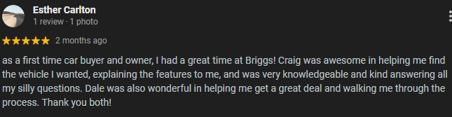 Briggs Dodge RAM Fiat Review 2