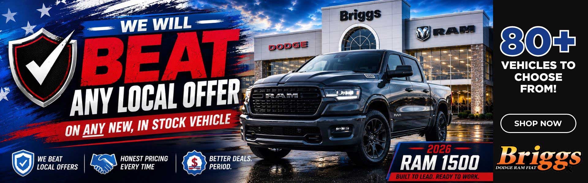 Beat Any Local Offer