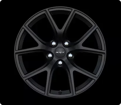 20-inch forged Y-spoke Lights Out wheel