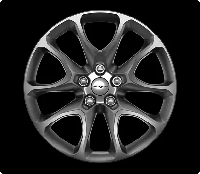 20-inch painted Satin Carbon wheel
