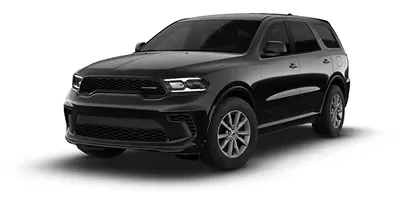 Black 2026 Dodge Durango GT, front three-quarter view
