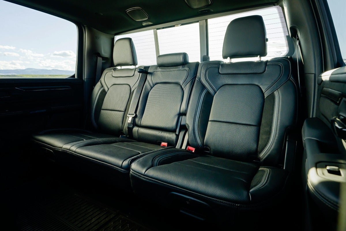 2025 RAM 1500 RHO Interior Cabin Rear Seating