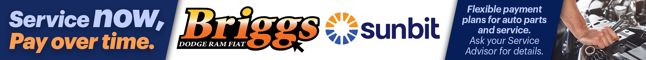 Service & Parts Financing at Briggs Dodge RAM Fiat of Topeka