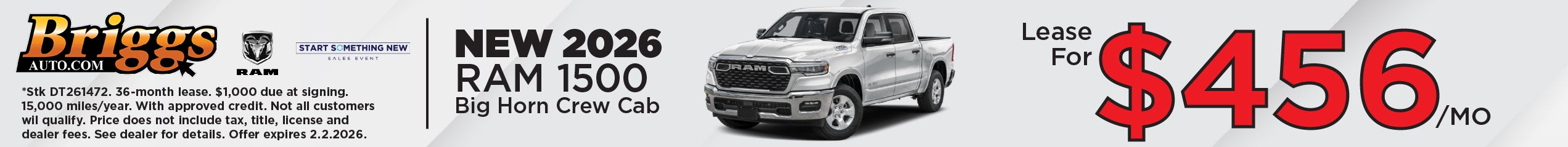 NEW 2026 RAM 1500