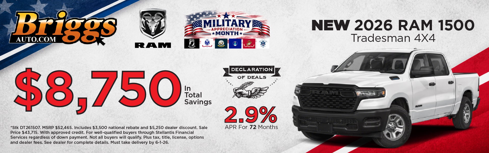 2026 RAM 1500