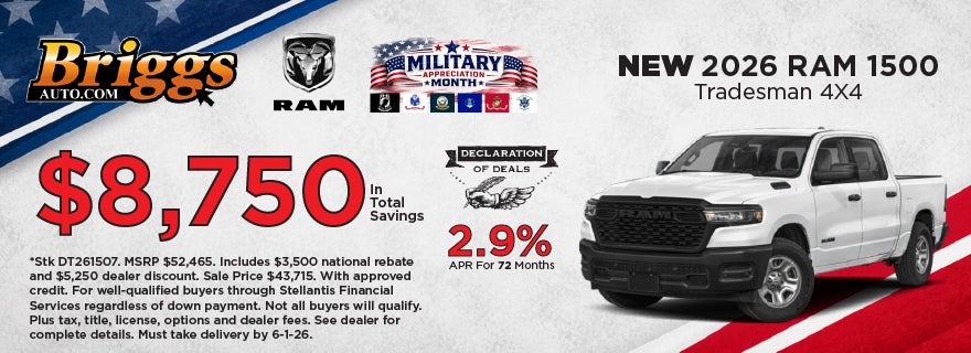 2026 RAM 1500